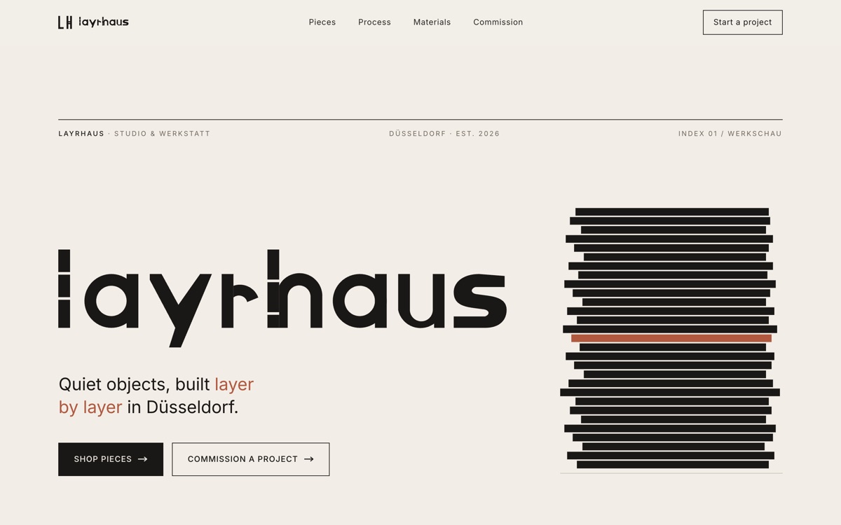 Website layrhaus.studio